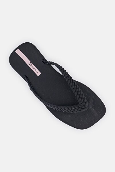 İpanema Women Brand Logo Slip On Slippers, Black