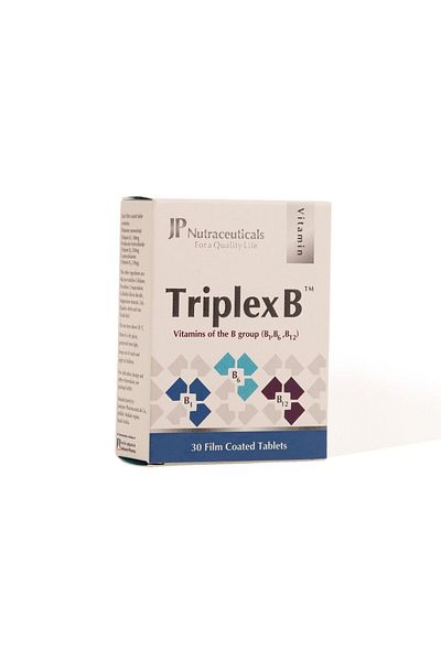 JP Triplex Vitamin B 30 tablets