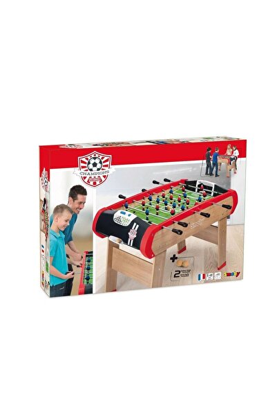 Simba BBB Futbol Langırt Masası, Ahşap, Ergonomik, 120x87x86 cm, 2 Mantar Toplu