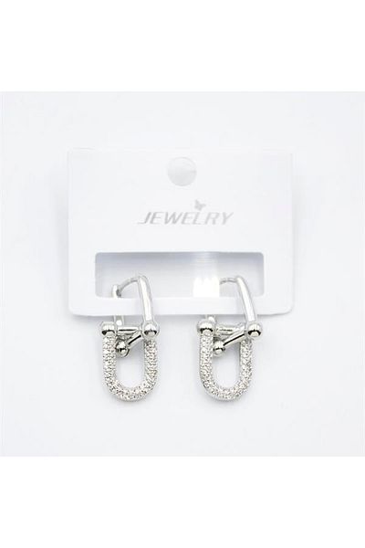 SepetBudur Tf Chain Earrings - Silver