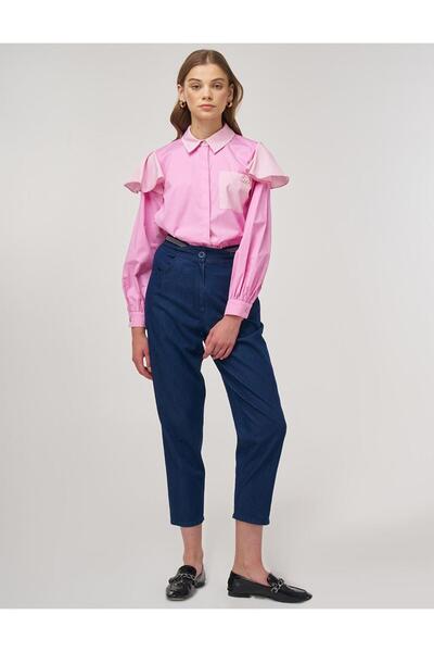 KYR Relax Fit Denim Trousers Navy Blue