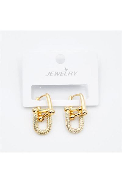 SepetBudur Tf Chain Earrings - Gold
