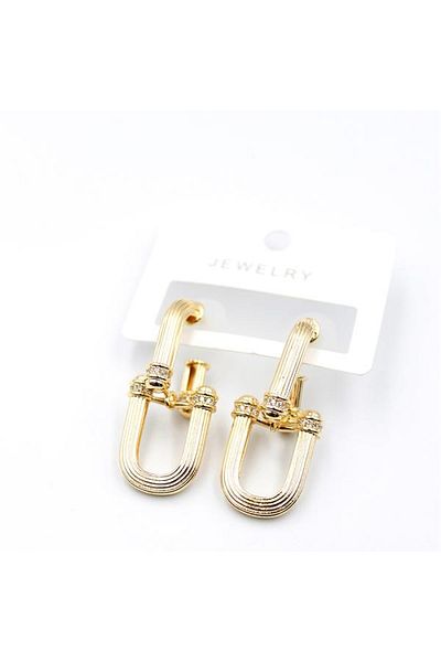 SepetBudur Tf Chain Earrings - Gold