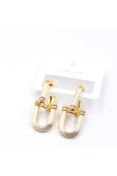 SepetBudur Tf Chain Earrings - Gold