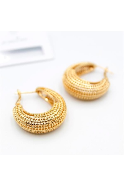 SepetBudur Filigree Hoop Earrings - Gold