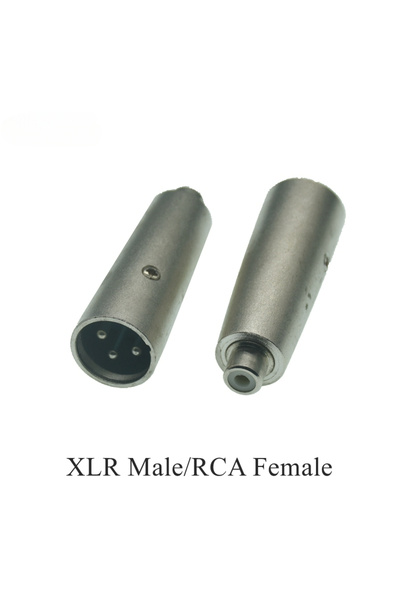 Choice1 قطعتان من XLR M إلى RCA F 3 سنون XLR أنثى إلى 6.35 مم ذكر أحادي جاك م...