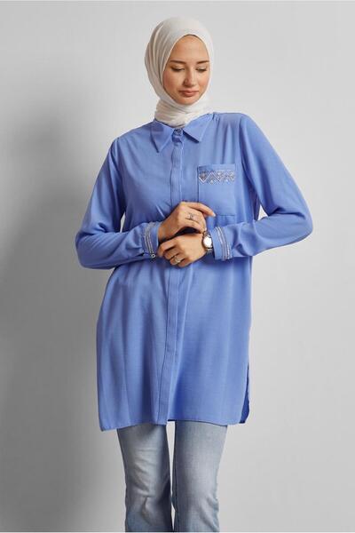 Alvina Linen Look Tunic 45621