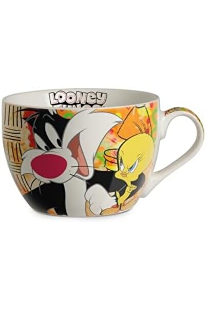 EGAN كوب إفطار لوني تونز، 480 مل - كوب كرتوني جديد من الخزف العظمي الصيني - آ...