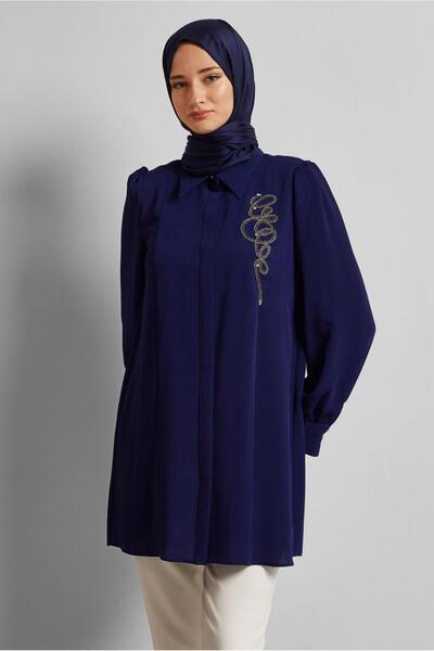 Alvina Stone Detailled Tunic 45592
