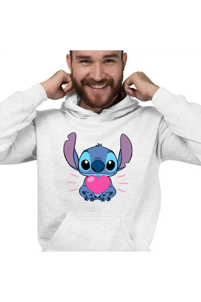 OEM Men's Stitch Heart Hoodie
