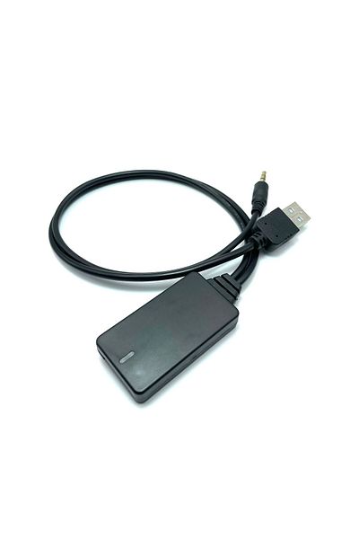 YBA CONTECH Bluetooth 5.0 AUX IN USB Module for Car Music Universal Black