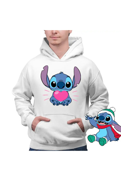 OEM Men's Stitch Heart Hoodie