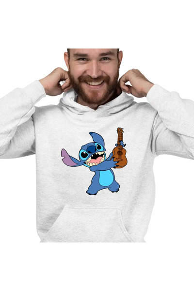 OEM Men's Sweatshirt Stitch Guitar