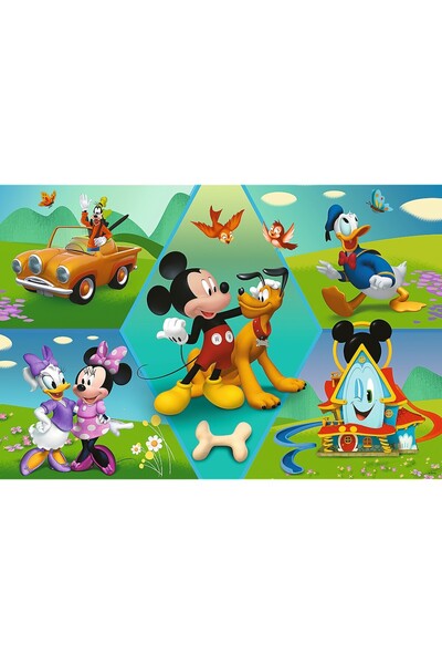 Mercaton PUZZLE TREFL PRIMO SUPER SHAPE XXL 60 DISNEY MICKEY THE FUNNY