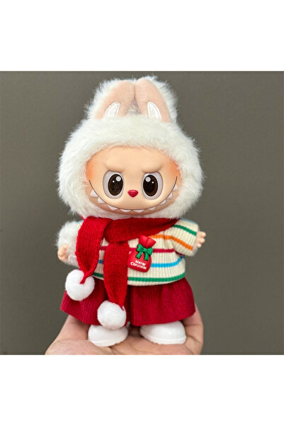 Choice لا دمية. لا أحذية 07 ملابس دمية ل 15-17 سم ملابس لابوبو قبعة عيد ميلاد...