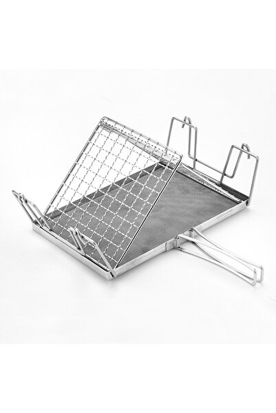 Choice 1 قطعة من محمصة الخبز المحمولة القابلة للطي والمصنوعة من الفولاذ المقا...