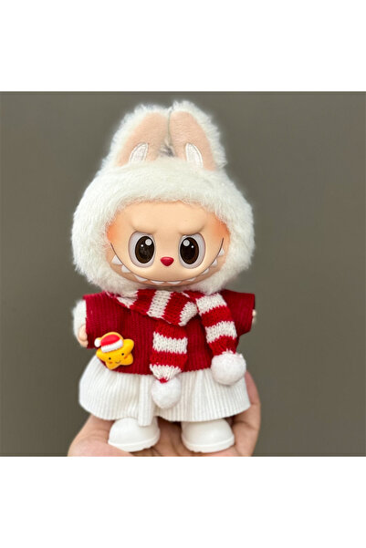 Choice لا دمية. لا أحذية 08 ملابس دمية ل 15-17 سم ملابس لابوبو قبعة عيد ميلاد...