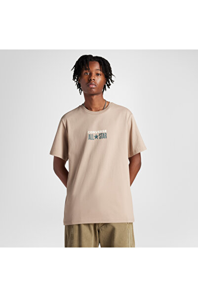 Converse Erkek Kahverengi T-Shirt