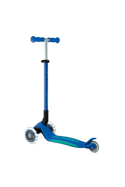 Globber Elite Deluxe Işıklı Scooter - Lacivert 439-600
