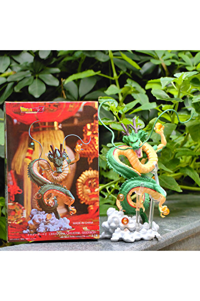 BANDAI مع صندوق 01 لعبة مجسمة عالية الجودة لشخصية دراغون بول شينرون الذهبية م...