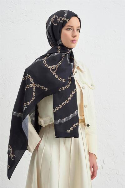 Armine Silk Chain Shawl 2 08