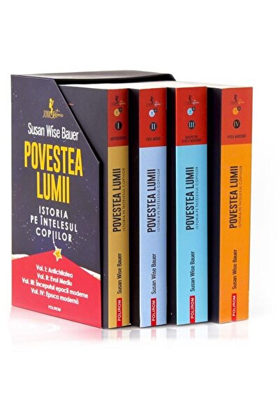 Editura Polirom Povestea lumii. Istoria pe intelesul copiilor. Set