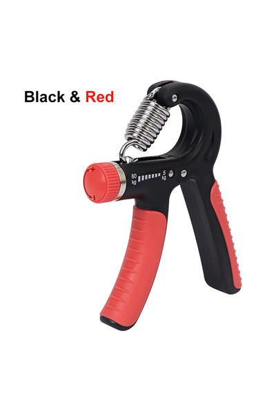 Choice Red Black Grip Strength Trainer 11lbs-132lbs(5kg-60kg) Non Slip Hand with Stainless Steel Spring for