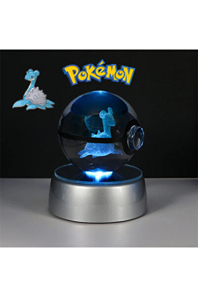 Choice13 لابراس بوكيمون كرة كريستال ثلاثية الأبعاد، باترفري، كيوبون، لعبة مجس...