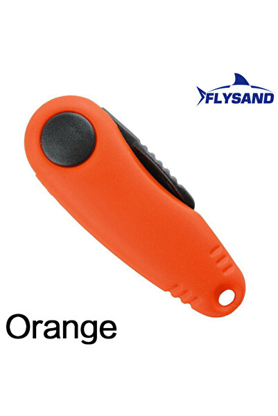 Choice ماكينة قص خيط الصيد المحمولة القابلة للطي من Orange FLYSAND، مقص صيد، ...
