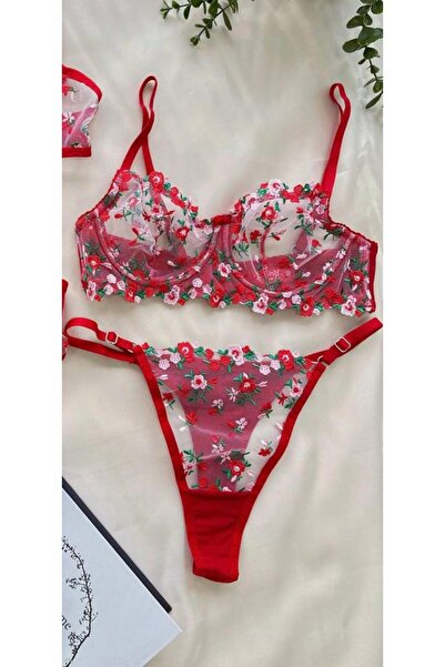 adora lingerie Kadın Sütyon Kilot Bralet takım