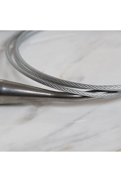 ForWhat 100cm 10mm Steel Wire Spool for Office Home Office Hobby Sewing Workshop