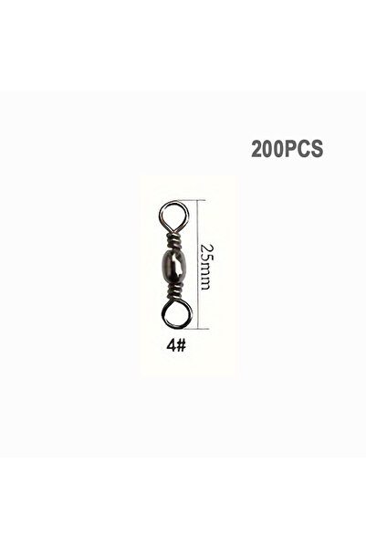 Choice 4-30 كجم 66 رطل - 25 مم Goture 200 قطعة من خطافات صيد السمك الدوارة ذا...