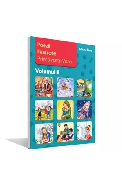 Editura Diana Set planse Poezii Ilustrate Primavara-Vara