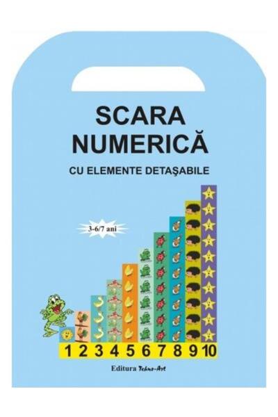 Editura Tehno Art Scara numerica cu elemente detasabile