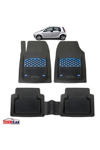 TEAMCAR Πατάκια αυτοκινήτου Smart Forfour I Συμβατά με τον τύπο σχάρας (20042...