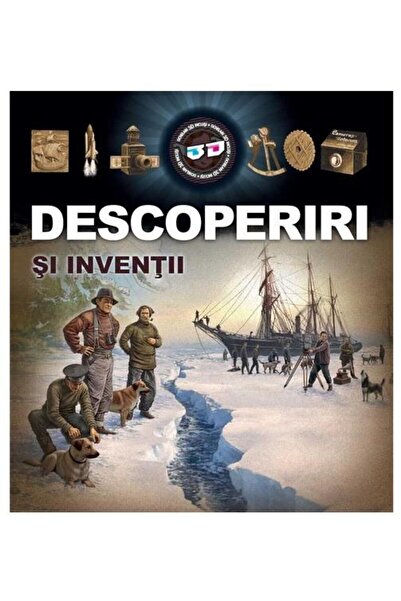 Editura Kreativ Descoperiri si inventii + ochelari 3D