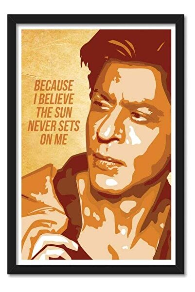 Emoda home Trove Shahrukh Khan Poster Frame for Room & Office (10inch X 13inc...