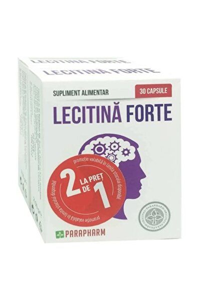 Parapharm Pachet promo 1+1 Lecitina Forte 30 cp