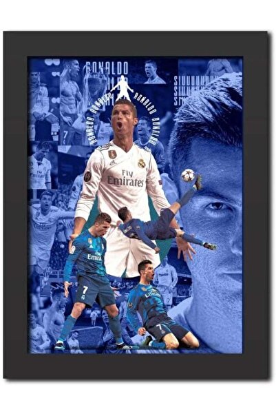 Emoda home Trove ملصق كريستيانو رونالدو أسطورة ريال مدريد CR7 مغلف - 30 × 40 ...