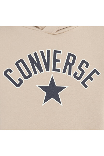 Converse Arch Flc Çocuk Kahverengi Hoodie