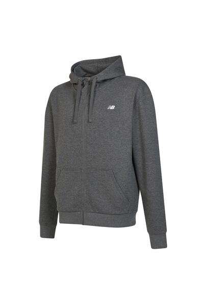 New Balance Lifestyle Men Full Zip Black Jacket Mnj3526-Chc
