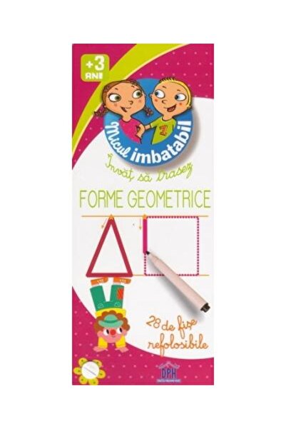 Editura Didactica Publishing House Micul imbatabil +3 ani - Invat sa trasez forme geo