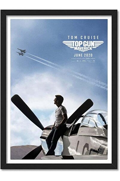 Emoda home Trove - ملصق هوليوود لفيلم Top Gun Maverick، ملصق مؤطر للغرفة والم...