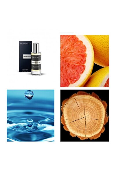 Yodeyma Platinum Mini Eau de Parfum for Men, 15ml