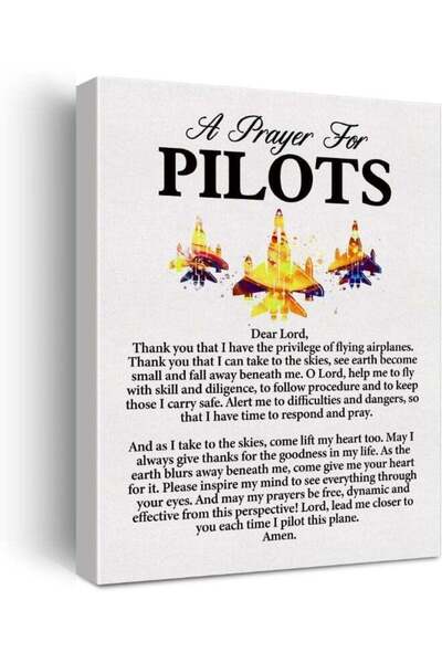 Emoda home Trove ملصق فني جداري من القماش يحمل اقتباسات من دعاء الطيار، مناسب...