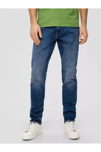 s.Oliver Men's Jeans, Mauro, with medium waist and Regular Fit cut
