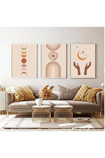 Emoda home Trove ملصقات ومطبوعات إيمودا بلامك بنمط بوهو الشمالي