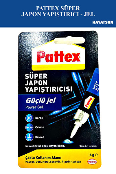 Pattex güçlü jel Japon Yapıştırıcı
