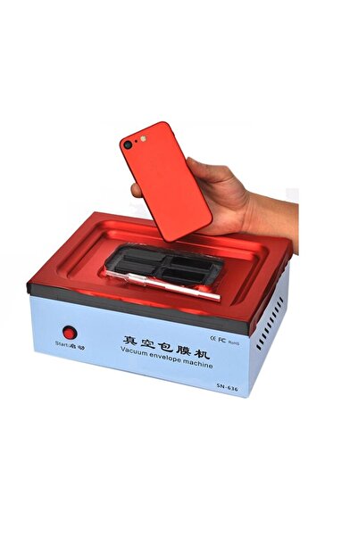 ucuzmi SN-636 12V آلة الترسيب الفراغي سرعة تنظيم الهاتف المحمول الغطاء الخلفي...