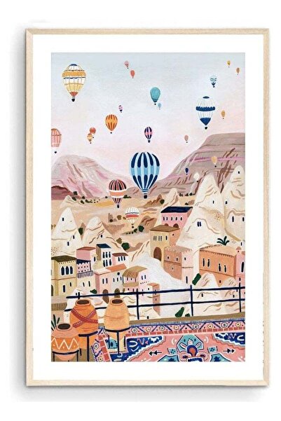 Emoda home Trove Nationcog كابادوكيا، تركيا، طباعة فنية، طباعة منطاد الهواء ا...
